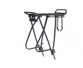 Alloy Rear bicycle Carrier with adjustable leg (Black) RSP Raleigh Pioneer